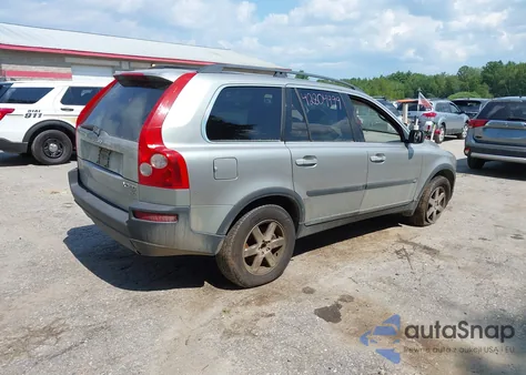 2004 Volvo Xc90 2.5T Awd из США, поврежденный, VIN YV1CZ59HX41121413